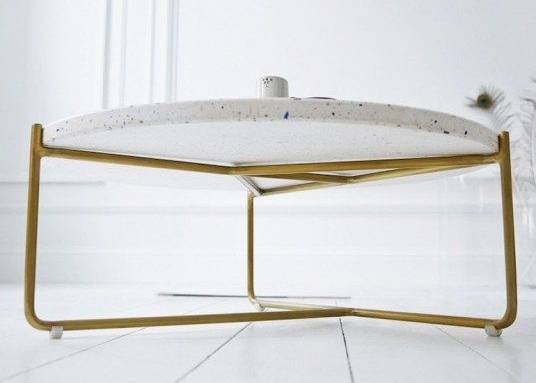 Table basse en Terrazzo