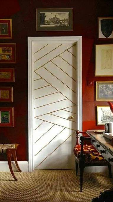 jolie portes aux motifs asymétriques