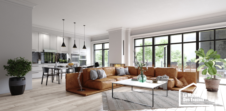Optimisation luminosité logement Tourcoing
