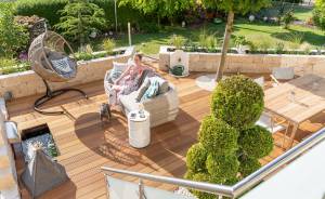 terrasse maison extérieur