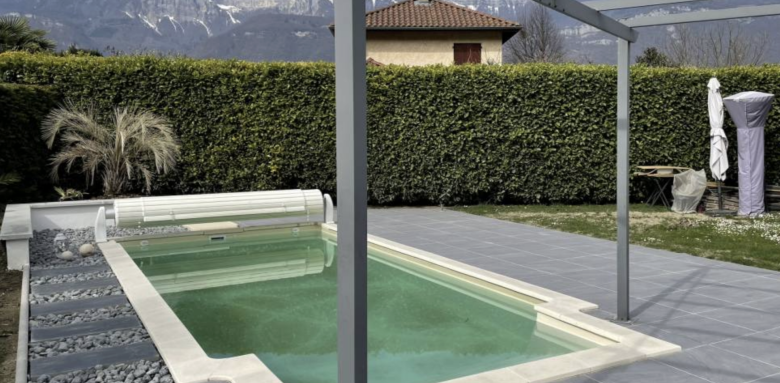 Mini piscine pour nos clients du Cheylas
