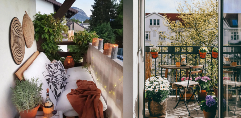 Aménagement balcon - Crédit photo  Ton Petit Look - 