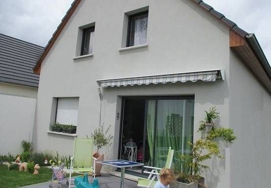 Maison avant ajourt d'une extension