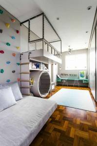 rénovation et aménagement d'une chambre d'enfants