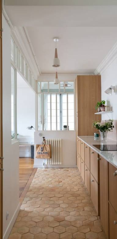 Aménager cuisine couloir Drusenheim