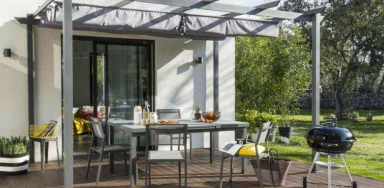 Terrasse en composite dans le Calvados