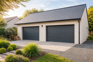 construction garage double extension maison tours nord