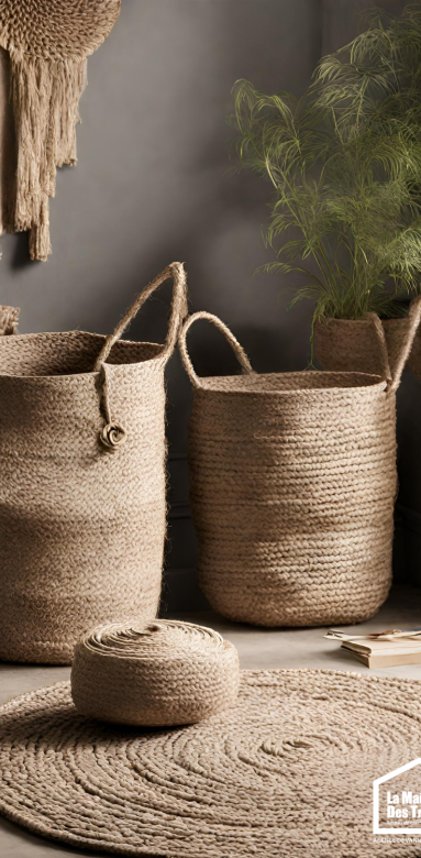 Le jute matière rustique et authentique
