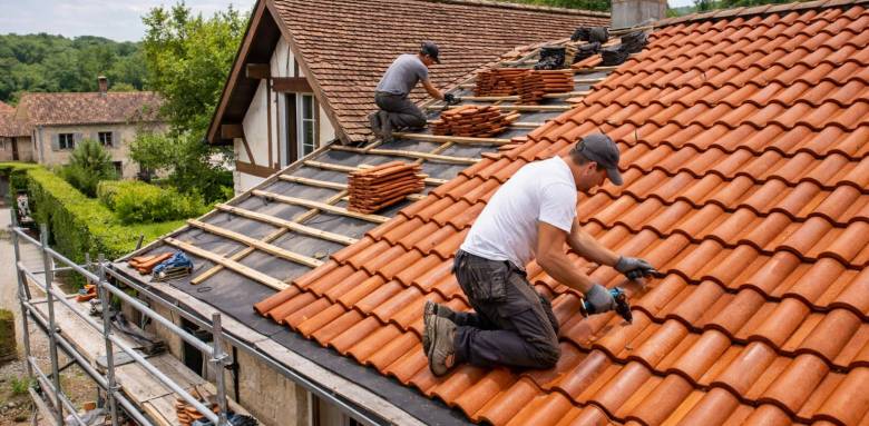 Travaux de rénovation de toiture - Bourg-en-Bresse Ambérieu-en-Bugey Meximieux 01
