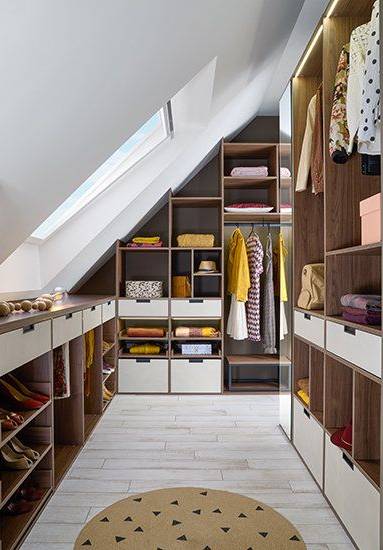 Aménager un dressing sur-mesure dans les combles - Rochefort 17