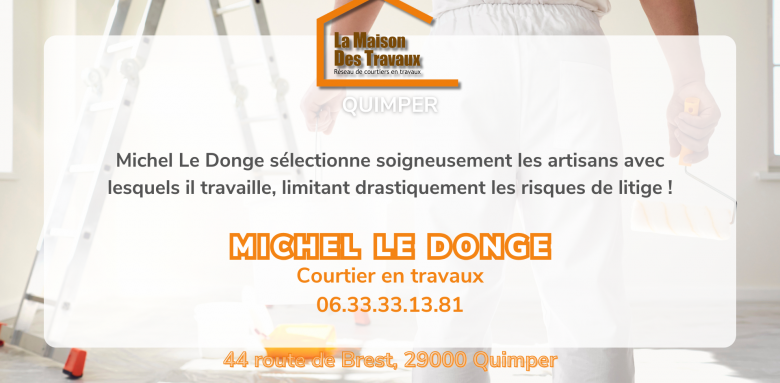 La Maison Des Travaux de Quimper est là pour vous accompagner avec des artisans sélectionnés pour leur sérieux et leur professionnalisme. 