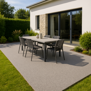 Terrasse en résine : un choix malin pour votre extérieur !