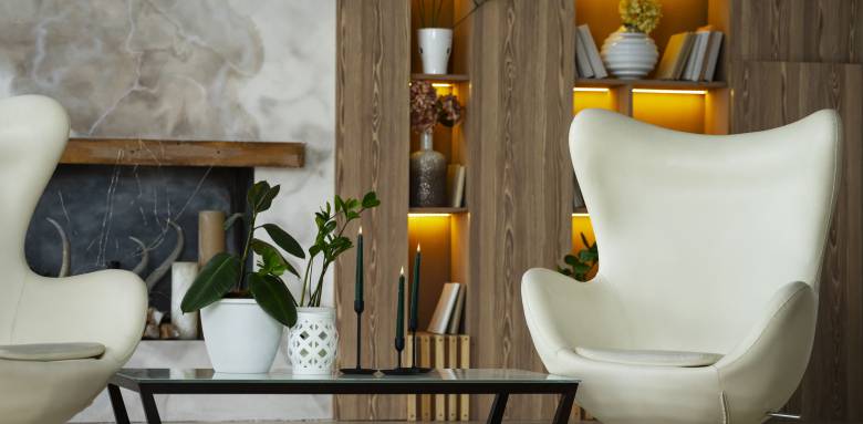 Tendances déco 2024 avec mobilier arrondi et objets déco - Lille 59