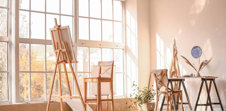 Une verrière d'atelier pour laisser entrer la lumière