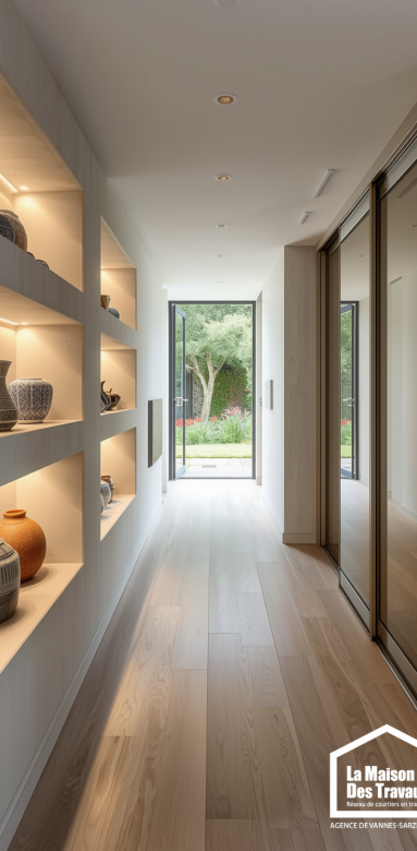 Berton cellulaire aménagement intérieur à Vannes Sarzeau