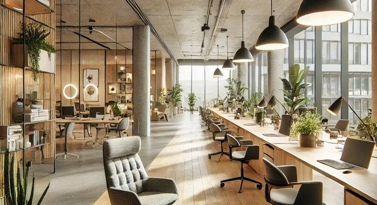 Aménagement d’espaces de coworking : tendances 2025