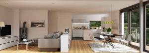 Rénovation épurée d'un appartement à Boulogne Billancourt