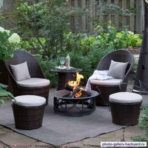 Convivialité autour du brasero