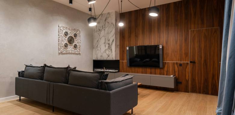 Rénovation salon paris 17