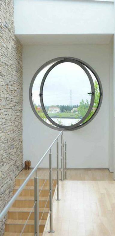 Fenêtre oeil de boeuf 