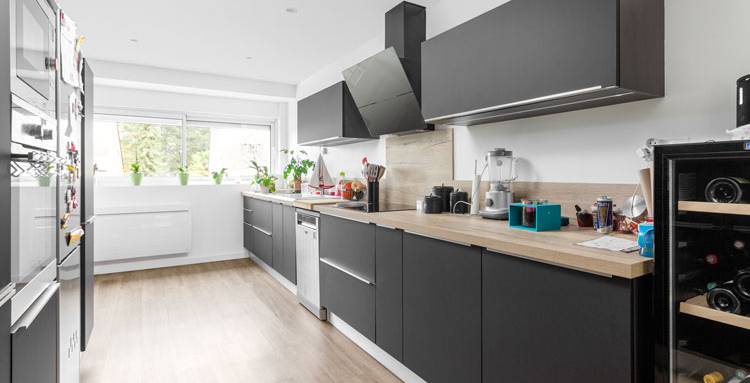 Implantation de cuisine en parallèle - Brie-Comte-Robert 77170