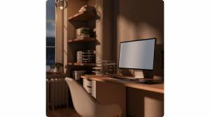 Comment créer un coin bureau dans un salon de 20 m² ? Vire 14500