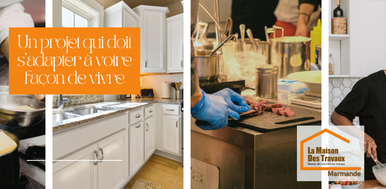 Un projet de cuisine ouverte doit s’adapter à votre façon de vivre : découvrez comment créer un espace fluide, pratique et harmonieux entre cuisine et salon.