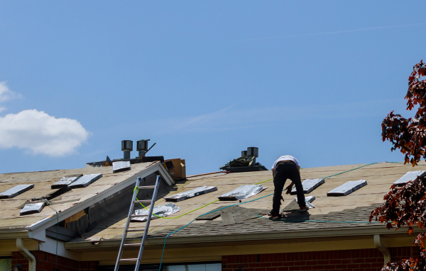 Affaissement toiture Poissy