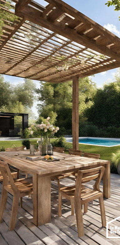 Emplacement idéal pergola