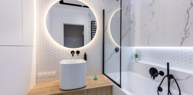 Aménager salle de bain sans fenêtre La Ferté Saint Aubin