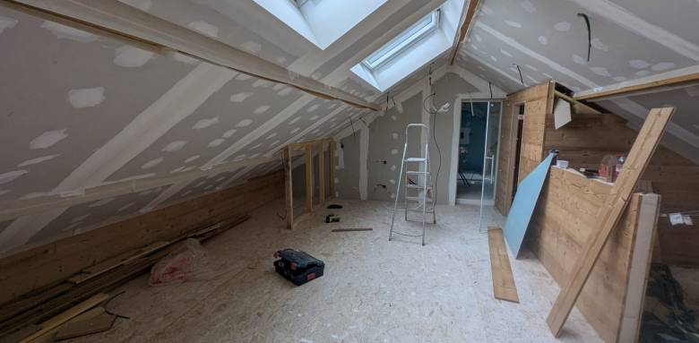 aménagement de combles à Voiron