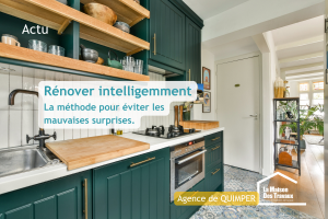 rénovation d’une maison dans le Finistère cuisine