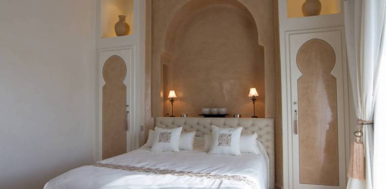 Murs de chambre en tadelakt