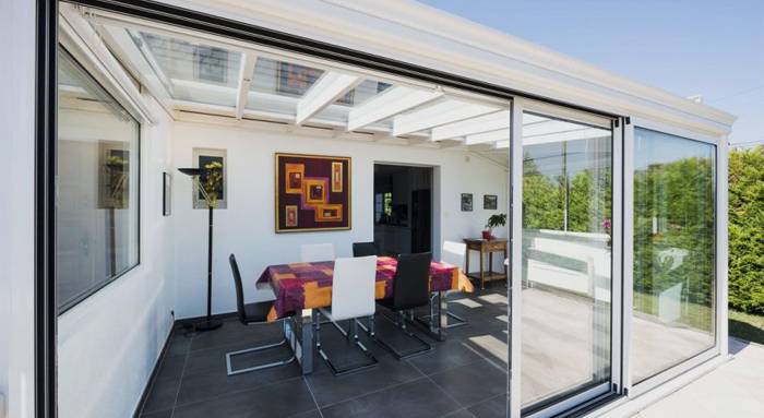 Véranda bioclimatique