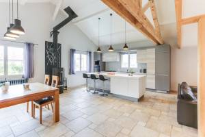 Revêtement de sol intérieur en dallage de pierre naturelle - Pornic 44