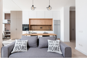 cuisine ouverte sur salon, création cuisine ouverte, rénovation cuisine ouverte