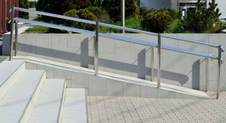 Rampe d'accessibilité