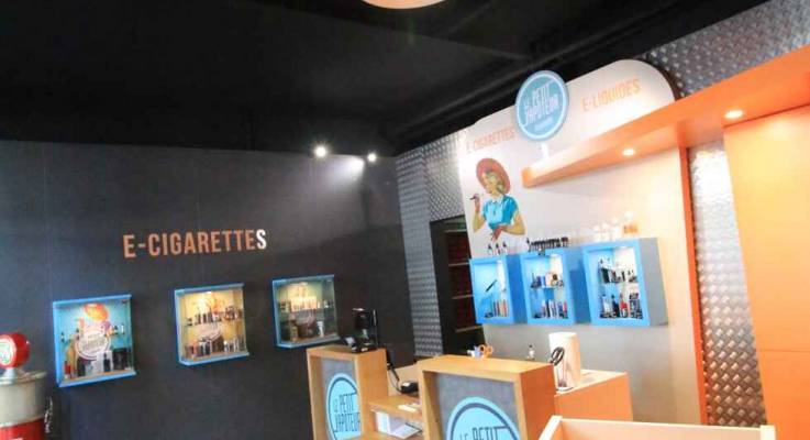 Rénovation et aménagement d'une agence de e-cigarette au Mans (72000)
