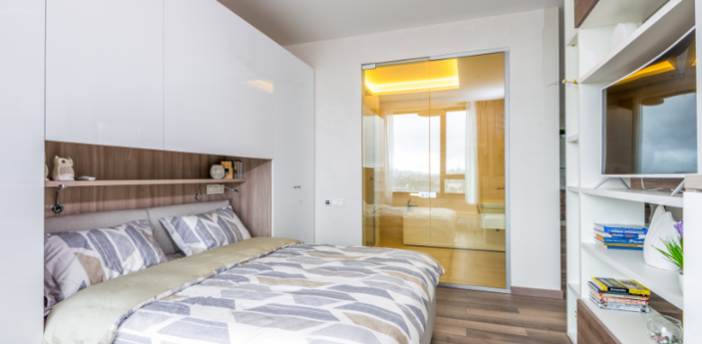 créer un dressing, solutions de rangement, chambre 12m², chambre avec dressing, aménagement dressing