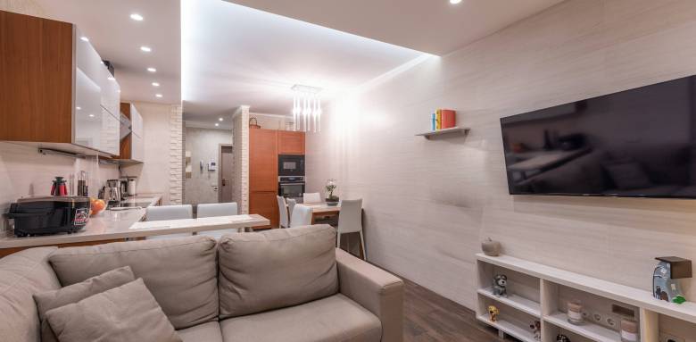 Aménagement d'un appartement en longueur Paris 17