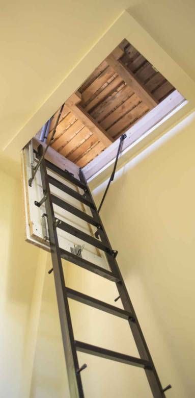 Installer un escalier escamotable à Trouville