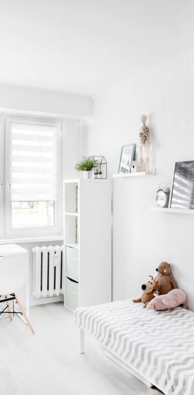  Chambre enfant tout en blanc Houdan