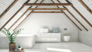 Salle de bain sous combles Antibes 