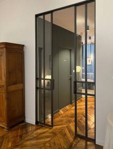 Porte verrière maison Lyon