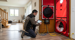 Le test d'infiltrométrie d'étanchéité à l'air
