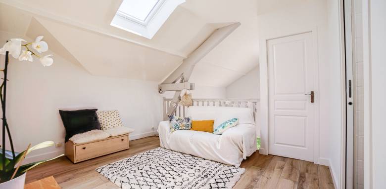 Petit salon sous les combles