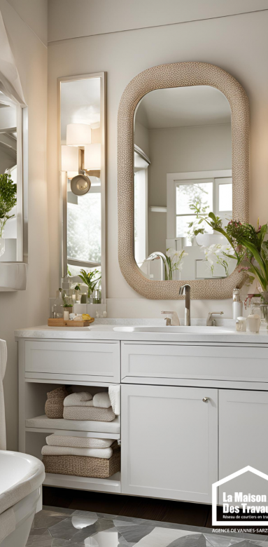 Optimiser le rangement salle de bain vannes