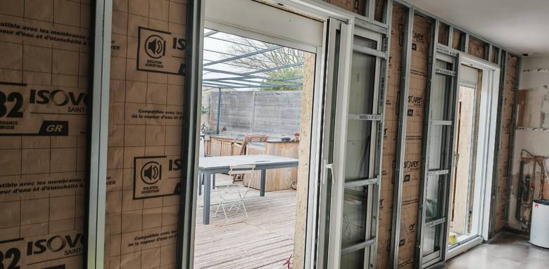 Rénovation énergétique murs et fenêtre