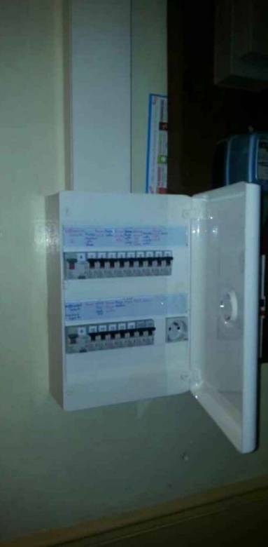 Mise aux normes de l'installation d'électricité - tableau -  électricien 77, diagnostiqueur 77, auditeur électrique 77, entreprise d'électricité générale 77