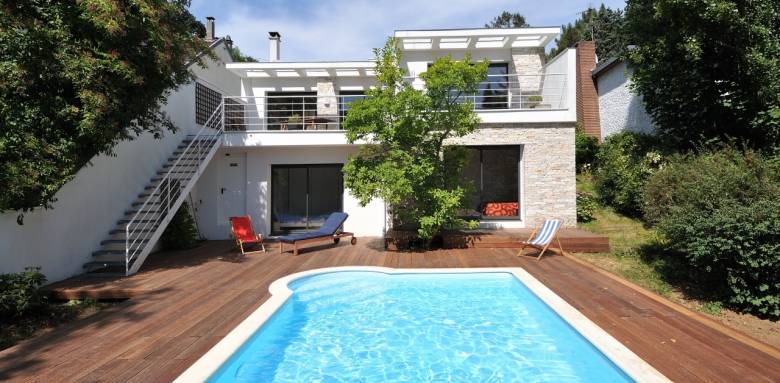 Abords de piscine bois